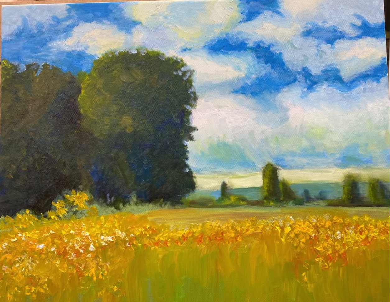 Spring painting